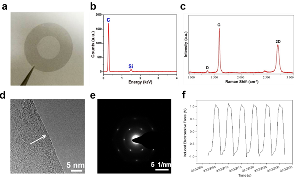 环形石墨烯的感应电动势结果