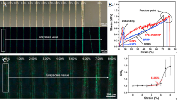 利用具有AIE效应的TPE-4N分子用于玄武岩纤维增强复合材料的健康监测