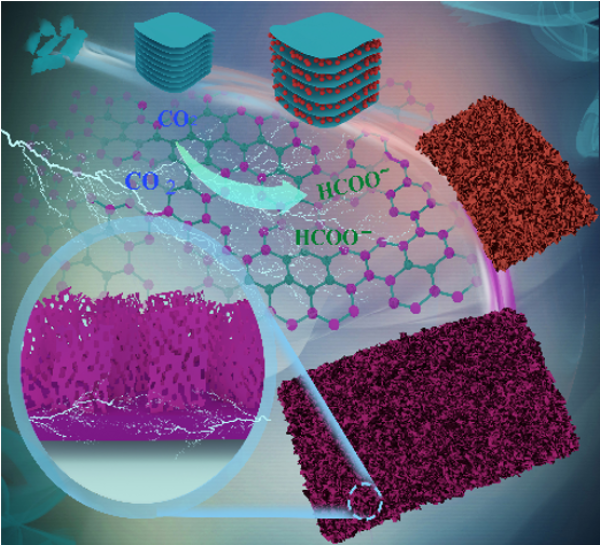 原子薄层铋烯三维多孔网络的构筑及CO2电还原应用