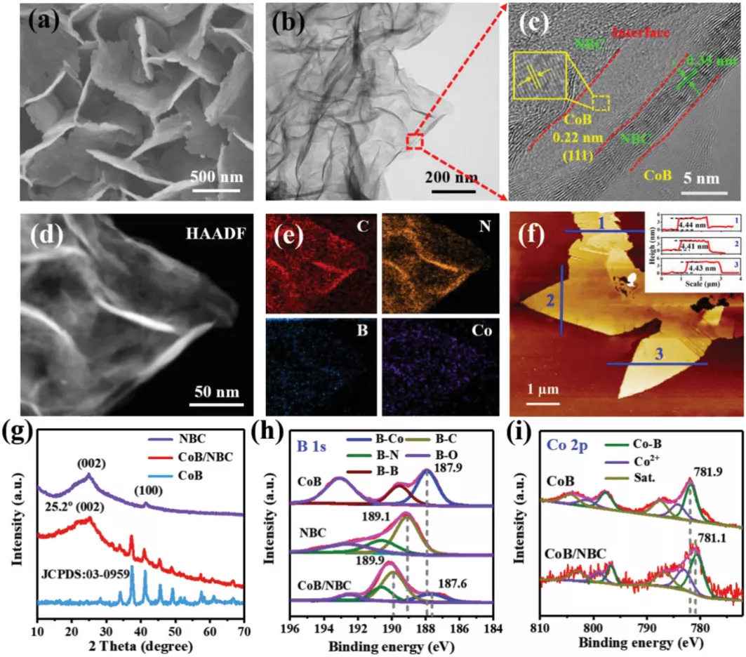 中国科学院：提出新型异质结构纳米片
