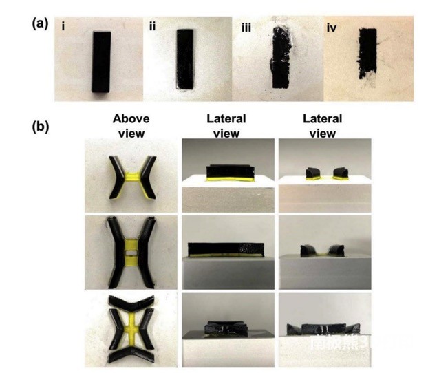 不同IO浓度含量的水凝胶的可打印性以及强度