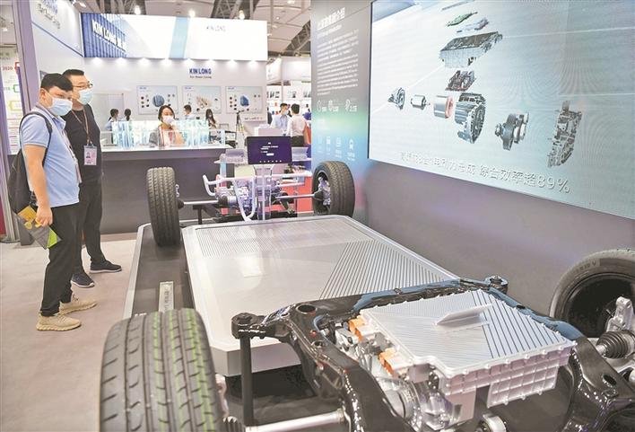 10月15日,比亚迪的刀片电池亮相第130届广交会 10月15日,比亚迪的刀片电池亮相第130届广交会