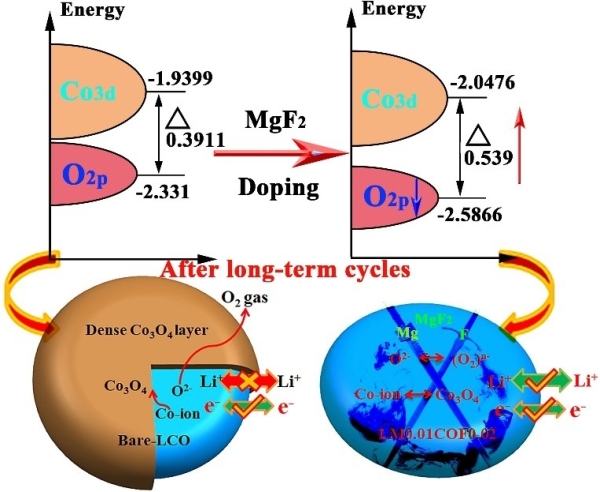 高电压LiCoO2正极材料稳定策略 高电压LiCoO2正极材料稳定策略