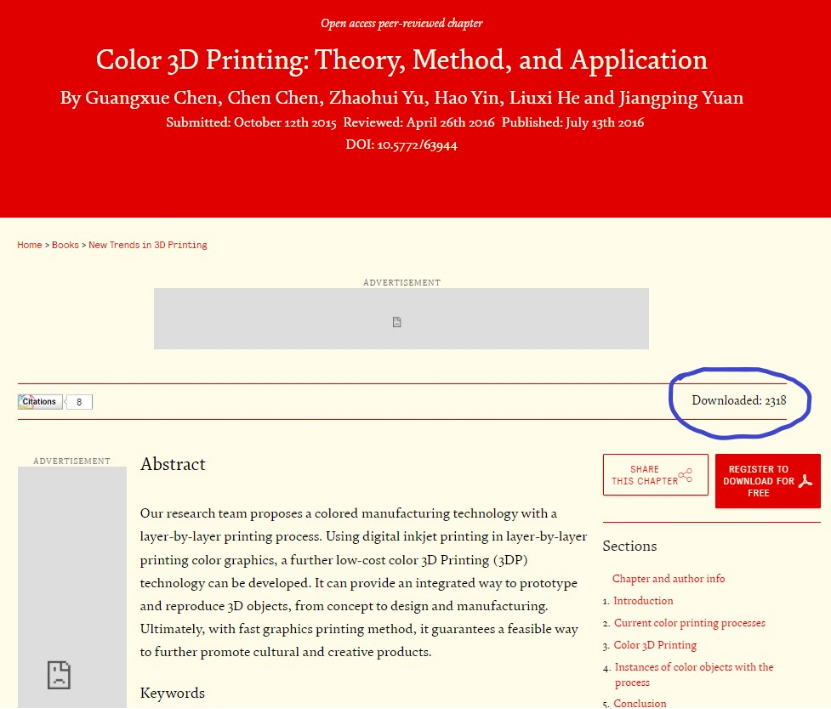 彩色3D打印的最新理论成果