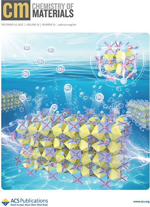 图1.该工作被Chemistry of Materials选为封面论文 图1.该工作被Chemistry of Materials选为封面论文