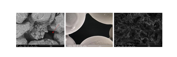 图2.不同3D打印岩石中典型孔隙类型 图2.不同3D打印岩石中典型孔隙类型