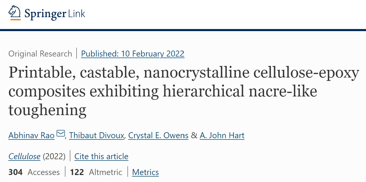 MIT团队开发出3D打印植物合成材料