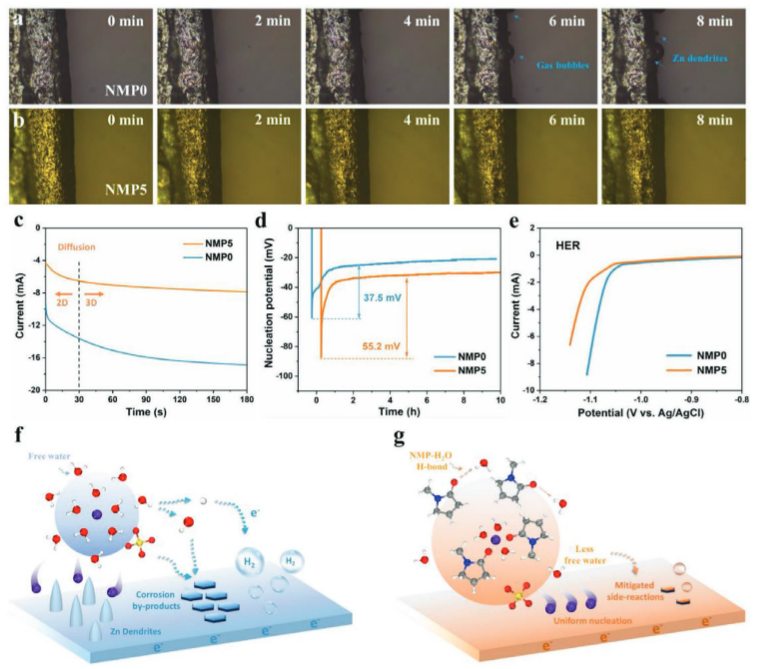 图4. NMP 电解质添加剂的机理分析