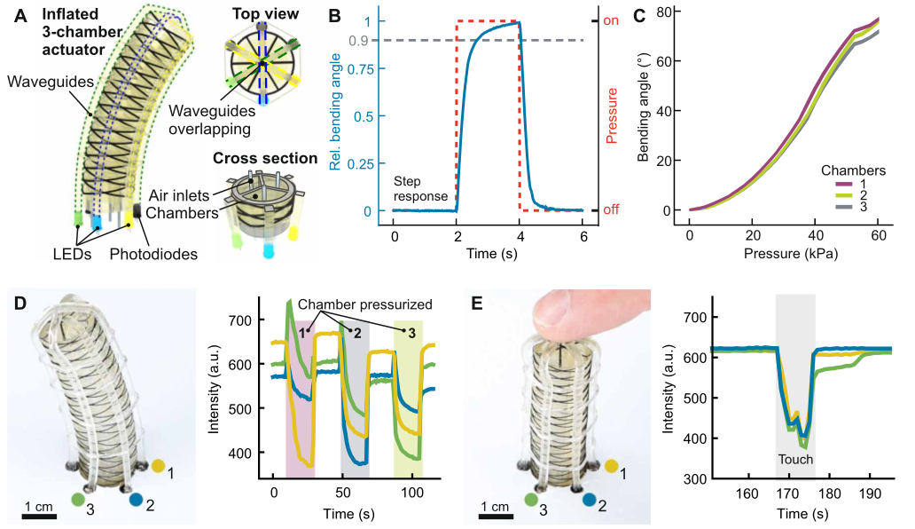 多向自感致动器的性能 多向自感致动器的性能
