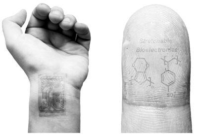 图案化电极可与皮肤贴合