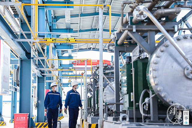 天津首家加氢母站即将投入使用 天津首家加氢母站即将投入使用