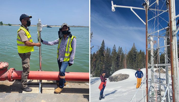 安装在多米尼加共和国的传感器以及传感器成功安装以测试其功能 安装在多米尼加共和国的传感器以及传感器成功安装以测试其功能