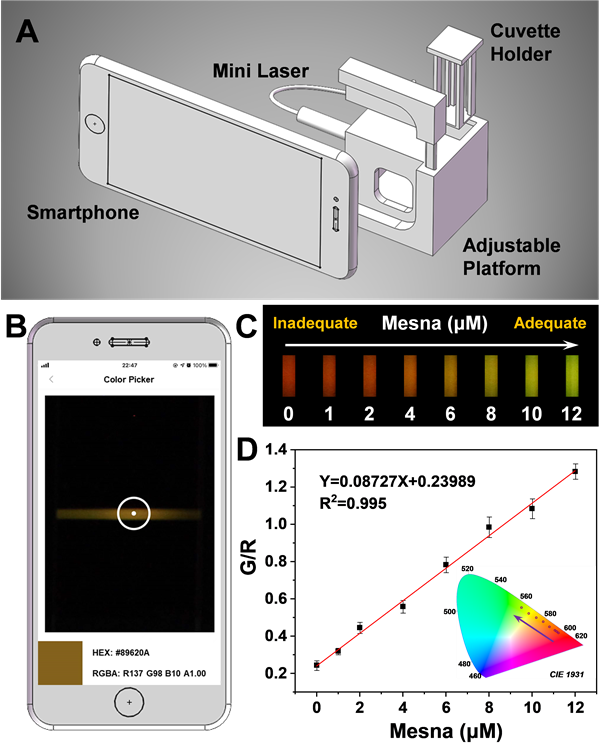 基于智能手机可视化定量监测美司那 基于智能手机可视化定量监测美司那