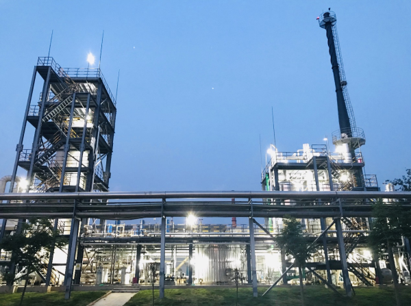 离子液体法钼化工尾气氨回收利用示范装置