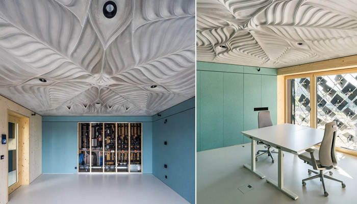 苏黎世联邦理工学院推出 3D 打印混凝土天花板艺术品 苏黎世联邦理工学院推出 3D 打印混凝土天花板艺术品