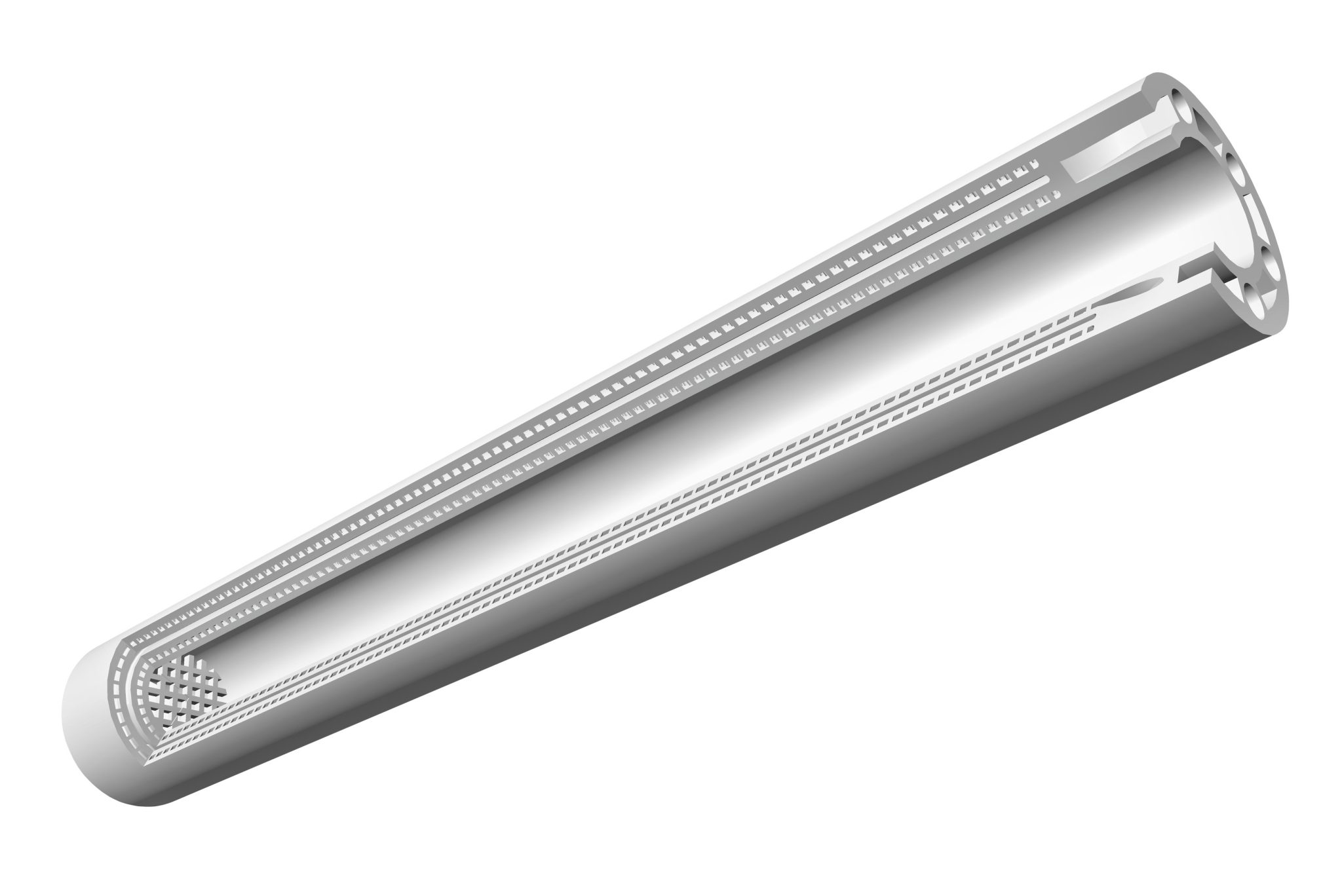 博世先进陶瓷公司开发的3D打印陶瓷微反应器的效果图