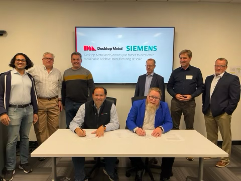 西门子助力Desktop Metal工业化3D打印产业规模化应用