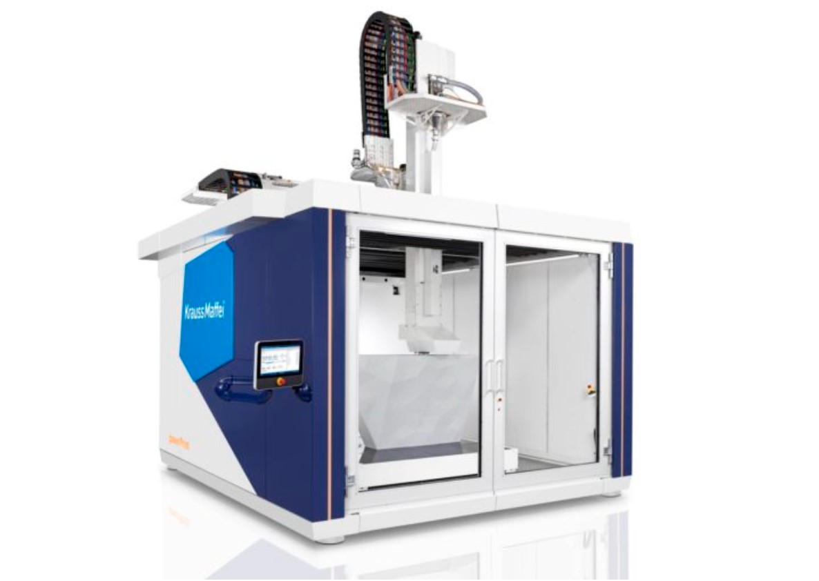 克劳斯玛菲的挤出和光聚合 3D 打印机 克劳斯玛菲的挤出和光聚合 3D 打印机