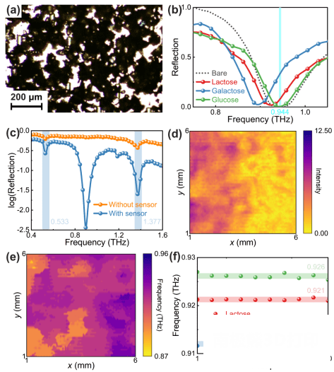 3D打印的基于环偶极子的高性能太赫兹传感器及其应用 3D打印的基于环偶极子的高性能太赫兹传感器及其应用
