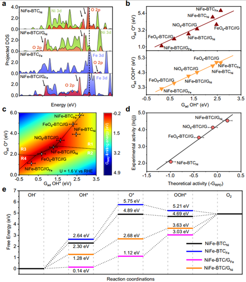 OER活性的密度泛函理论计算