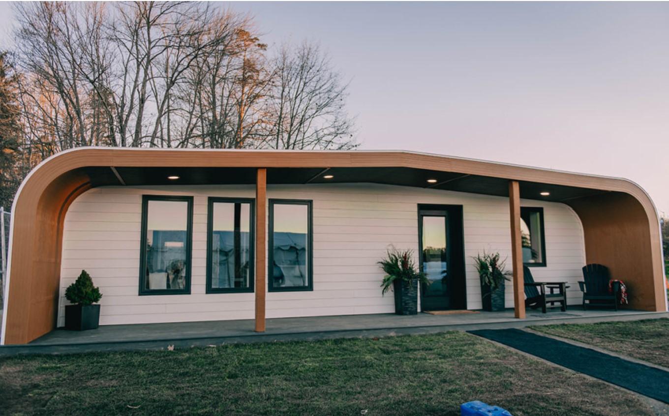 缅因大学推出全生物基材料制成的3D 打印房屋BioHome3D 缅因大学推出全生物基材料制成的3D 打印房屋BioHome3D