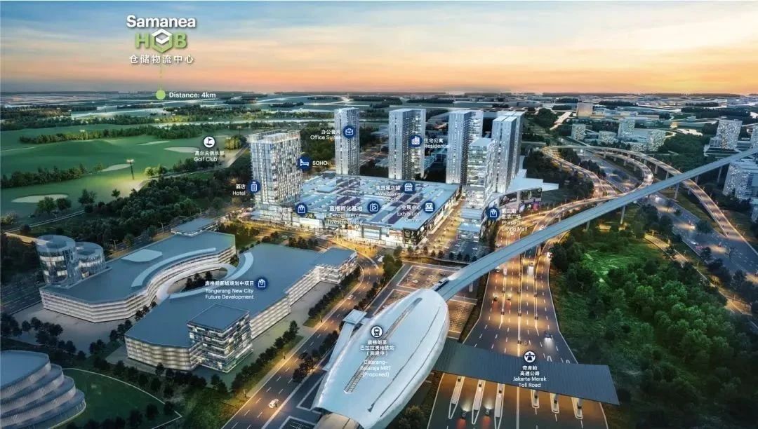 星迈黎亚雅加达新能源时代广场效果图 星迈黎亚雅加达新能源时代广场效果图