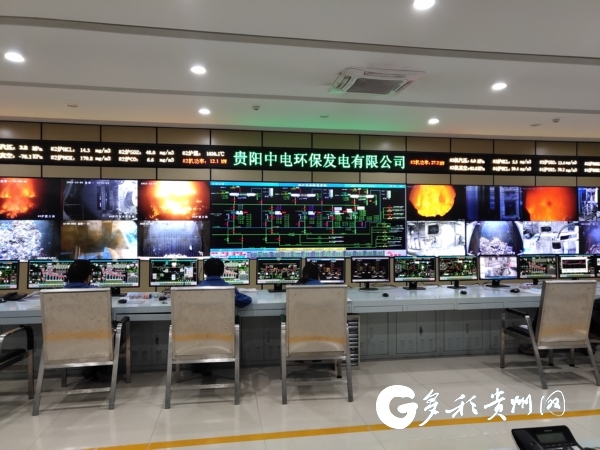 贵阳中电环保发电有限公司总控室 贵阳中电环保发电有限公司总控室