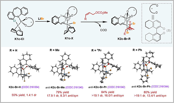 anti-π-烯丙基铱配合物的合成及表征