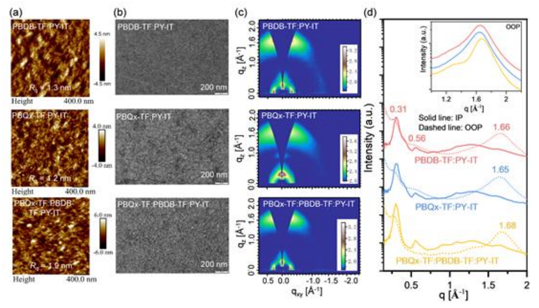 具有优异力学性能的高效全聚合物有机光伏