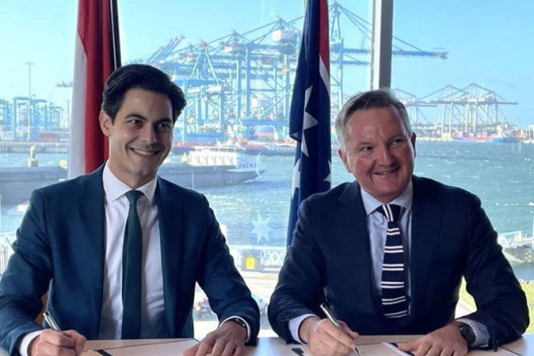 澳大利亚和荷兰签署里程碑式的可再生氢协议