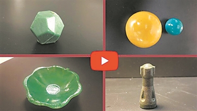 由糖和木材衍生粉末制成的坚固物品,在被压碎并喷上水后就会分解 由糖和木材衍生粉末制成的坚固物品,在被压碎并喷上水后就会分解