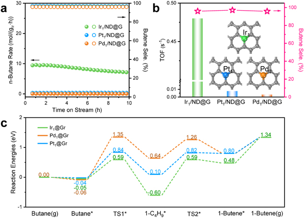 金属所等在亚纳米尺度原子级分散Ir高效催化丁烷脱氢研究中获进展 金属所等在亚纳米尺度原子级分散Ir高效催化丁烷脱氢研究中获进展