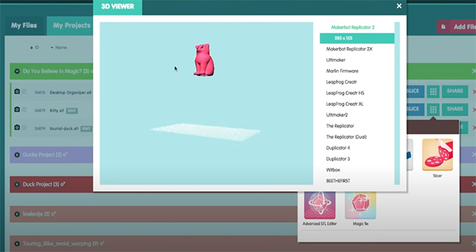 3D打印管理软件3DPrinterOS 3D打印管理软件3DPrinterOS
